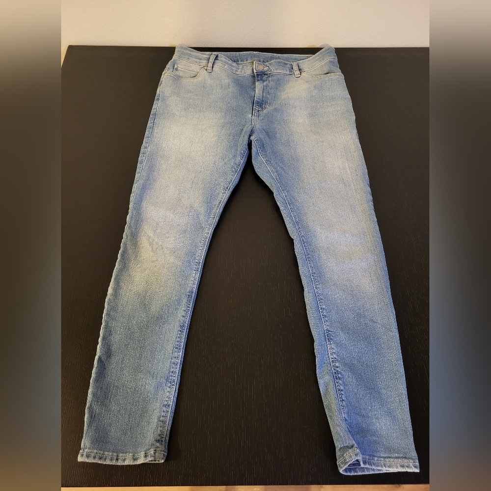Asos Skinny Jeans Light Wash Size 36x30
